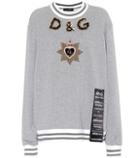 Dolce & Gabbana Embellished Metallic Sweater