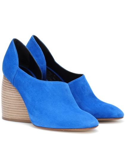 Loewe Flex Loafer 90 Suede Pumps