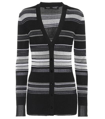 Proenza Schouler Stripped Cotton-blend Cardigan