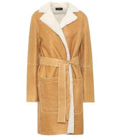 Joseph Shearling-lined Leather Coat