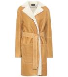 Joseph Shearling-lined Leather Coat