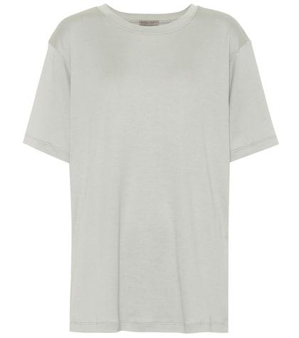 Bottega Veneta Silk And Cotton T-shirt