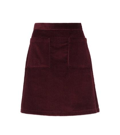 A.p.c. Solène Corduroy Miniskirt