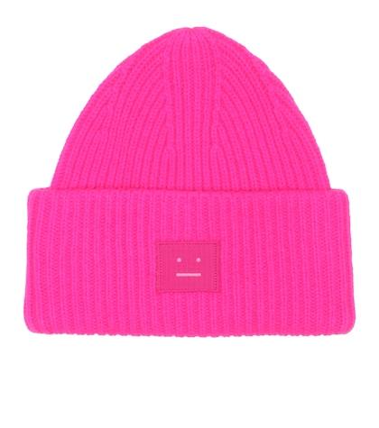 N21 Pansy N Face Wool Beanie