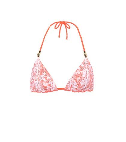 Heidi Klein Montserrat Printed Bikini Top