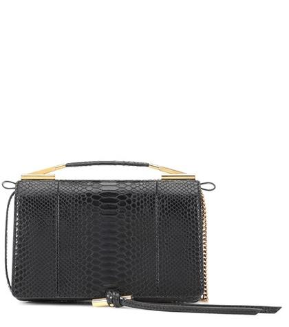 Stella Mccartney Flo Small Embossed Shoulder Bag