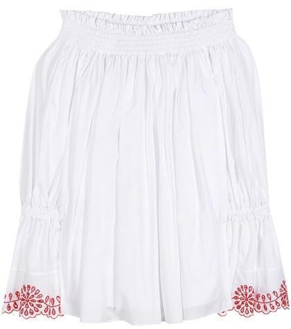 Alexander Mcqueen Cotton Off-the-shoulder Blouse
