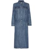 Helmut Lang Denim Trench Coat