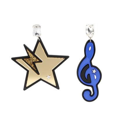 Stella Mccartney Crystal-embellished Clip-on Earrings