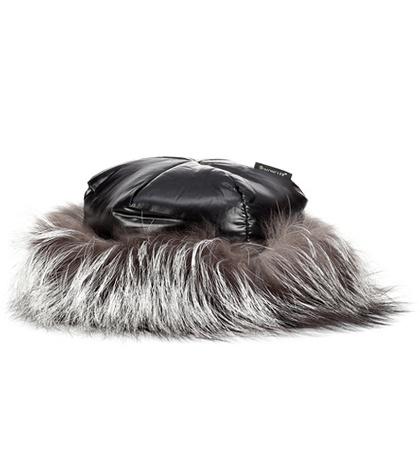 Jimmy Choo Fur-trimmed Hat