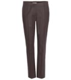 Alexander Mcqueen Bold Silhouette Cotton Trousers