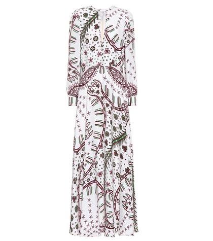 Valentino Zandra Leopard Cady Gown