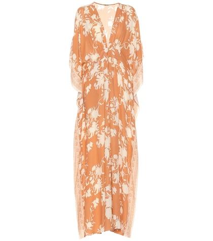 Johanna Ortiz Opulent Simplicity Silk Crêpe Dress