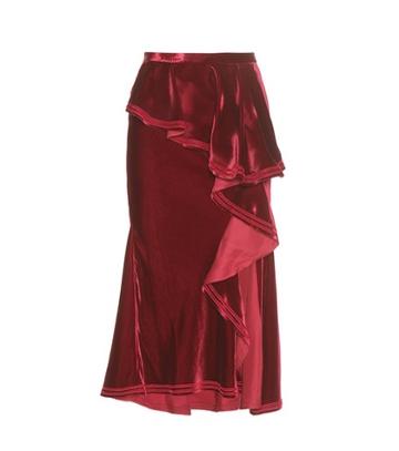 Givenchy Velvet Skirt