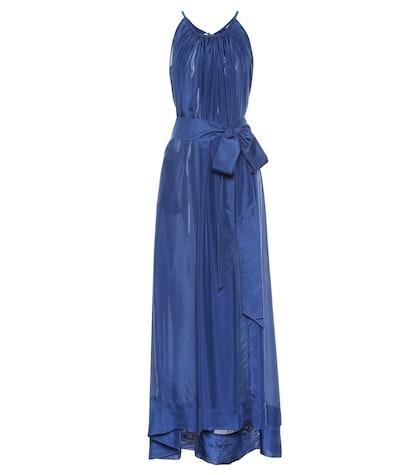 Bottega Veneta Genevieve Silk Maxi Dress