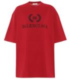 Balenciaga Bb Printed Cotton T-shirt