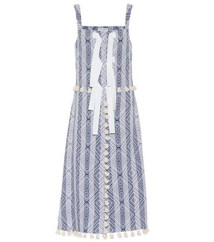 Altuzarra Villette Jacquard Tassel Dress