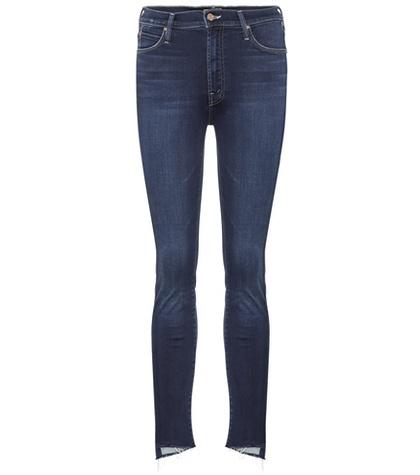 Mother Stunner Zip Ankle Step Fray Jeans