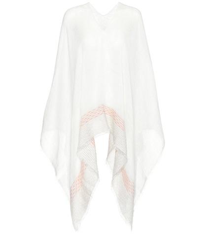 Rag & Bone Linen And Cotton Blend Poncho