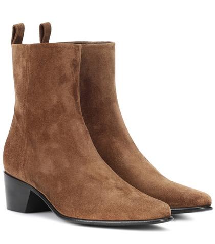 Chlo Reno Suede Ankle Boots