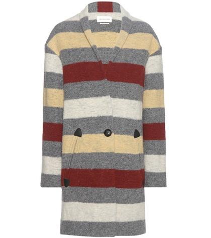 Isabel Marant, Toile Gabrie Striped Wool-blend Coat