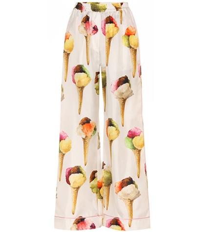 Dolce & Gabbana Silk Pants