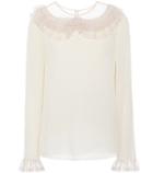 Chlo Silk-crêpe Blouse