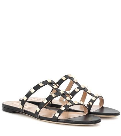 Araks Valentino Garavani Rockstud Leather Sandals