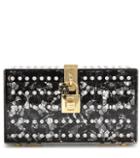 Roger Vivier Dolce Box Embellished Box Clutch