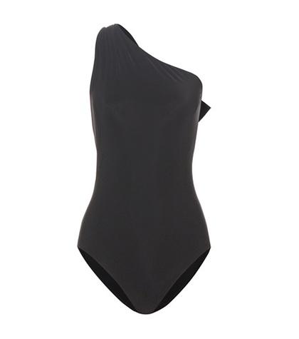 Roger Vivier Melika One-shoulder Swimsuit