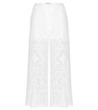 Hillier Bartley Wide-leg Cotton Lace Trousers