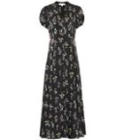 Caroline Constas Printed Crêpe Dress