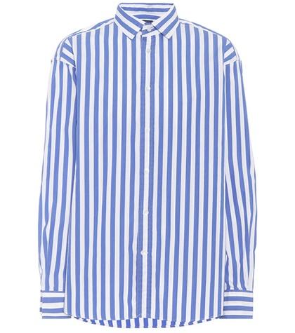Tod's Striped Cotton Shirt