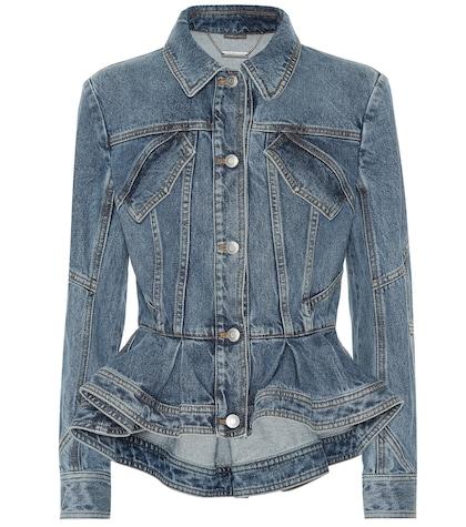 Stella Mccartney Peplum Denim Jacket