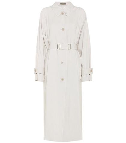 Bottega Veneta Silk Trench Coat