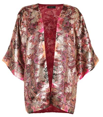 Balenciaga Floral Jacquard Kimono Jacket