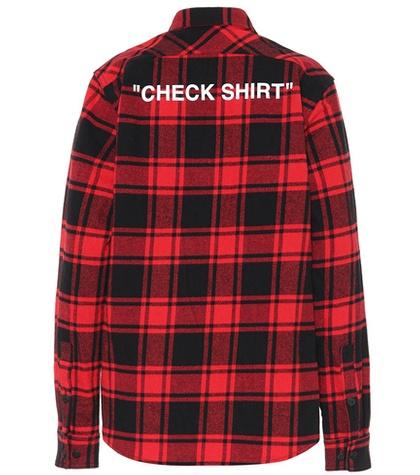 Off-white Checked Shirt