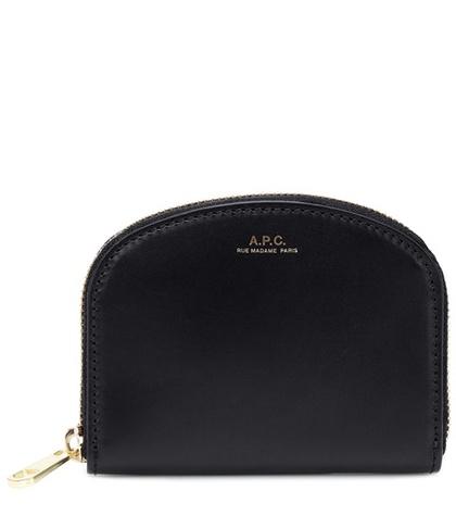 Ryan Roche Half-moon Leather Wallet