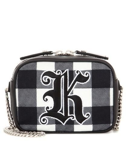 Christopher Kane Mini Box Embroidered Shoulder Bag