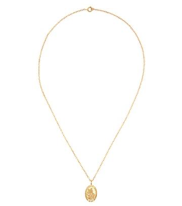 Theodora Warre St Christopher Gold-plated Necklace