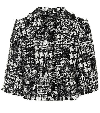 Valentino Garavani Wool-blend Tweed Jacket