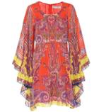 Etro Paisley Silk Minidress