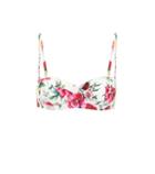 Roger Vivier Printed Bikini Top