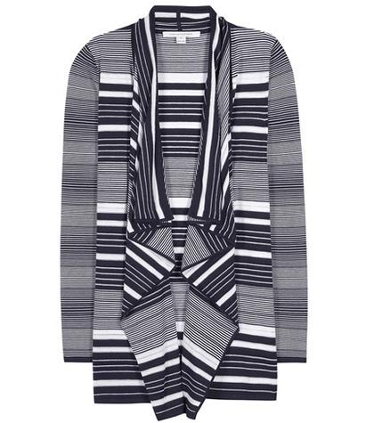 Diane Von Furstenberg New Erin Silk And Cotton-blend Cardigan