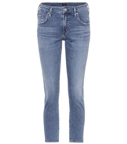 Citizens Of Humanity Elsa Cropped Slim-fit Jeans