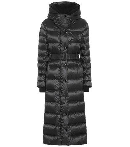 Burberry Hooded Long Down Puffer Coat