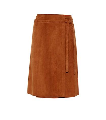Stouls Athea Suede Wrap Skirt