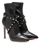 Isabel Marant Valentino Garavani Studwrap Leather Ankle Boots