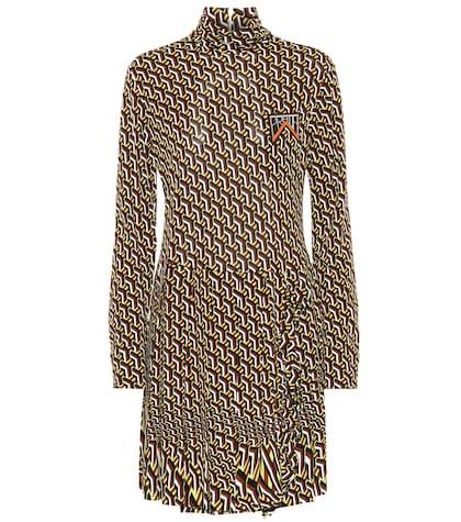 Prada Printed Jersey Minidress