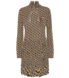 Prada Printed Jersey Minidress